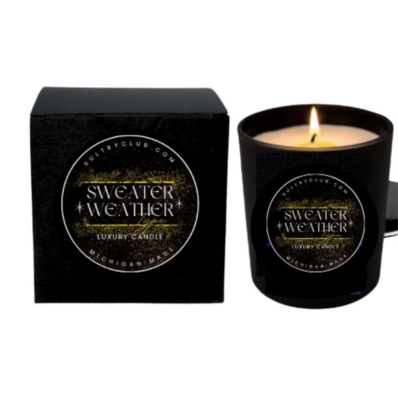 Sweater Weather (OUR VERSION) LUXURY CANDLE - Picture 1 of 3